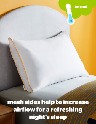 An Image of Silentnight Healthy Growth Breathable Pillow