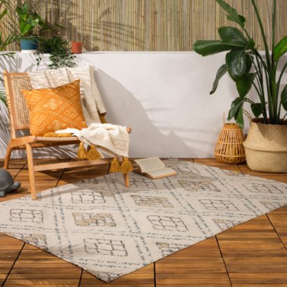 An Image of furn. Atlas Washable Indoor Outdoor Rug MultiColoured