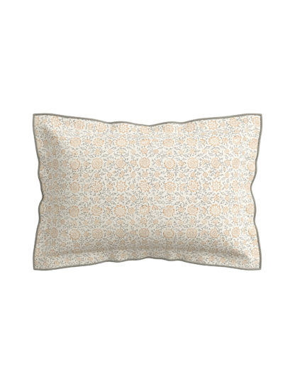 An Image of V&A Pure Cotton Percale Kerala Pillowcase
