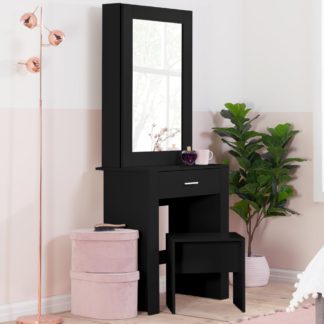 An Image of Evelyn Black Dressing Table