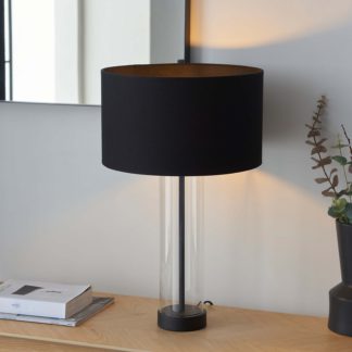 An Image of Gills Table Lamp - Black