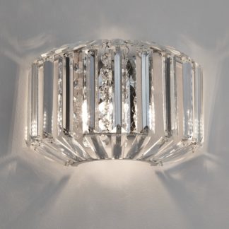 An Image of Chantilly Wall Light Chrome