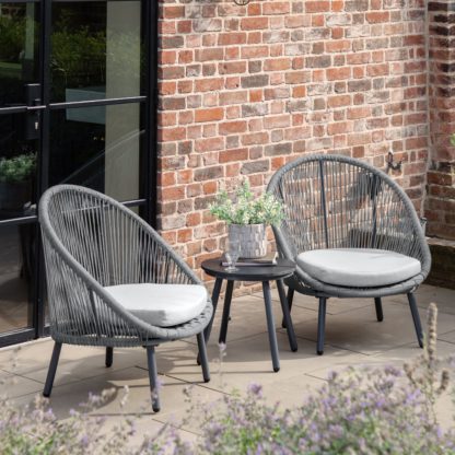 An Image of Menwith 2 Seater Bistro Set Sage (Green)