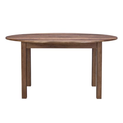 An Image of Carlton Oval Dining Table Pine