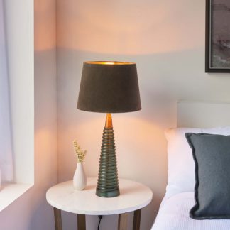 An Image of Fearn Table Lamp - Teal