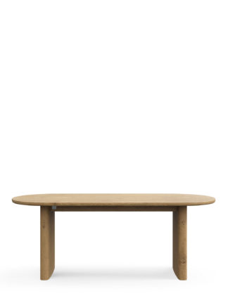 An Image of M&S X Fired Earth Blenheim 8 Seater Dining Table
