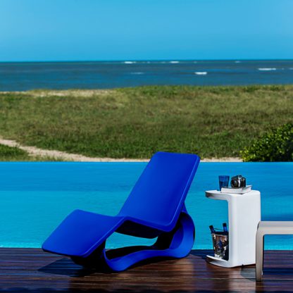 An Image of Octo Sun Lounger Light Blue