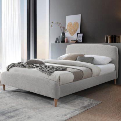 a4e84ac2501c7ceb4517e4b9f968ef3ea5f106d083d719575d9f94095b9f6e66.jpg An Image of Otley Boucle Bed Otley Blush Pink