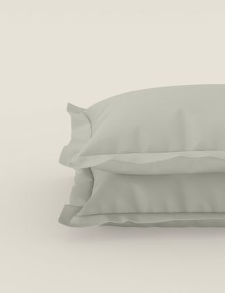 An Image of M&S 2 Pack Pure Cotton 300 Thread Count Oxford Pillowcases