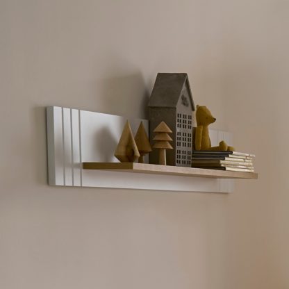 An Image of CuddleCo Rafi Shelf White