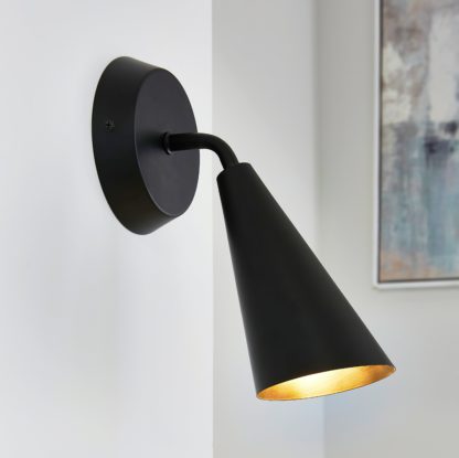 An Image of Cone Wall Light Silver