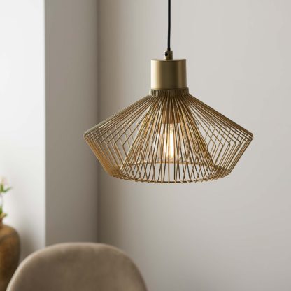 An Image of Kimberley Pendant Light - Gold