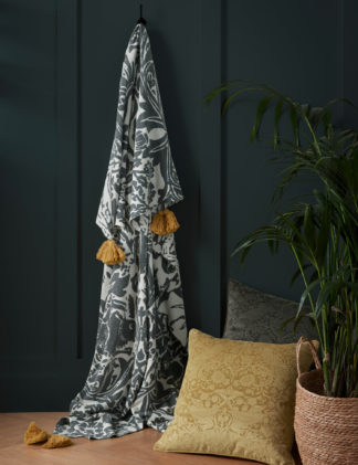 An Image of William Morris At Home Pure Cotton Brother Rabbit Throw