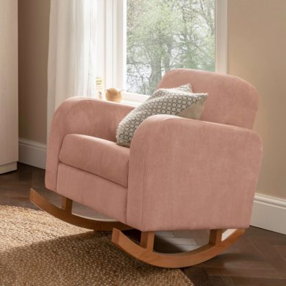 An Image of CuddleCo Etta Nursing Chair Pebble Grey