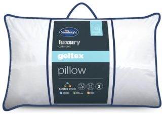 An Image of Silentnight Geltex Cooling Medium Firm Pillows - 5 Pack
