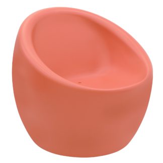 An Image of Oca Lounge Chair Coral