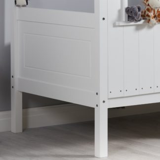 An Image of Treehouse Bed Single White White
