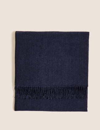 An Image of M&S Chenille Plain Throw