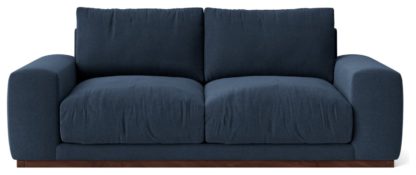 An Image of Swoon Denver Velvet 2 Seater Sofa - Fern Green