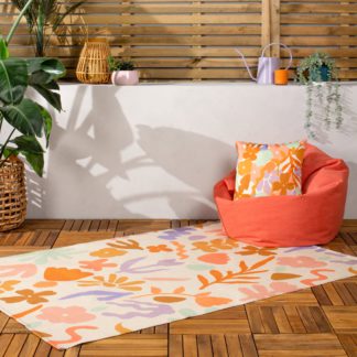 An Image of furn. Amelie Washable Indoor Outdoor Rug MultiColoured