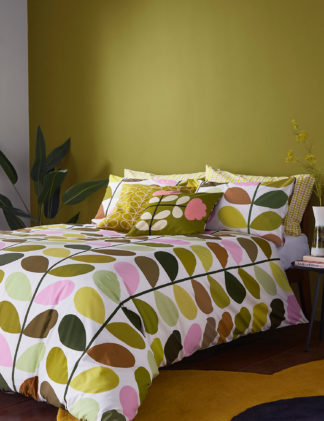 An Image of Orla Kiely Pure Cotton Multi Stem Bedding Set