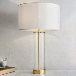An Image of Gills Table Lamp - Brass Effect