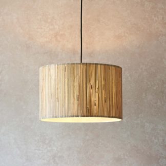 An Image of Caen Pendant Ceiling Light - Natural