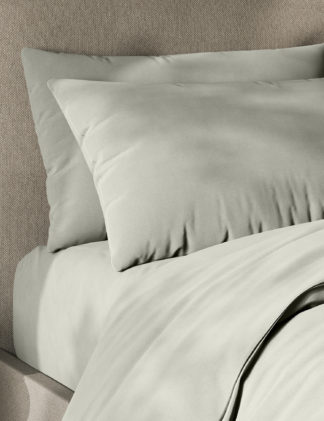 An Image of M&S 2 Pack Pure Cotton 300 Thread Count Pillowcases