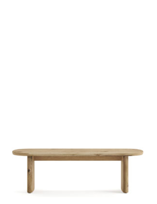 An Image of M&S X Fired Earth Blenheim Dining Bench
