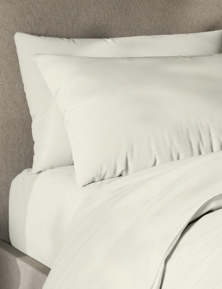 An Image of M&S 2 Pack Pure Cotton 180 Thread Count Pillowcases