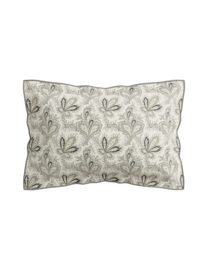An Image of V&A Pure Cotton Percale Aarya Pillowcase