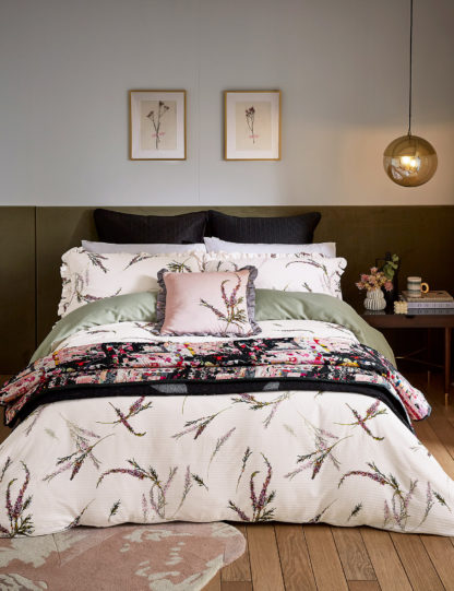 An Image of Ted Baker Pure Cotton Heather Duvet Cover