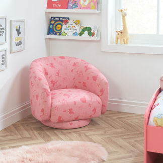 An Image of Disney Princess Kids Accent Swivel Chair