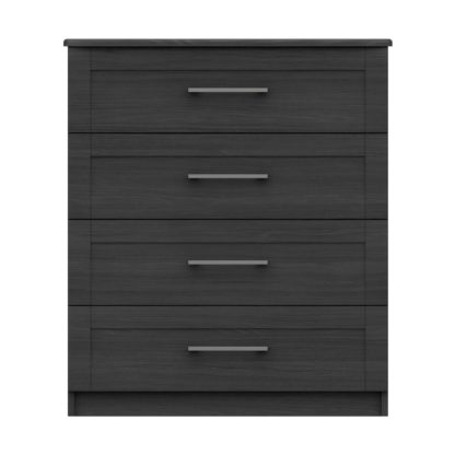 An Image of Ethan 4 Drawer Chest Grey