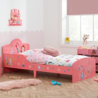 An Image of Disney Princess Single Bed Pink