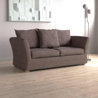 5c6e1c06f8dd7c0c6c5fbfa55c16b4c5193f2bd98ea582c327a7c8d49e30f2e7.png An Image of Emmett Woven Fabric Sofa Bed Woven Fabric Bark