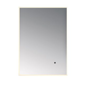 An Image of Bathstore Super Slim Edge LED Mirror - 500x700mm