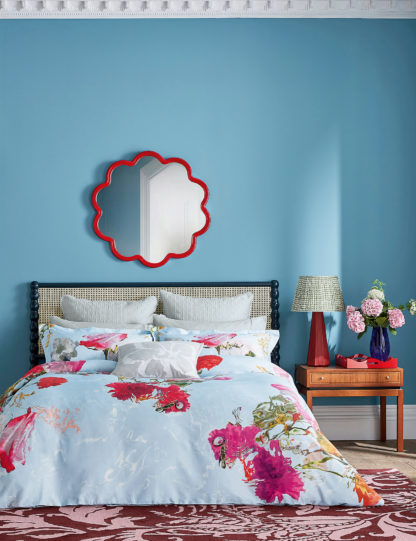 An Image of Ted Baker Pure Cotton Floating Floral Duvet Cover