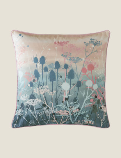 An Image of Clarissa Hulse Velvet Tanias Garden Cushion
