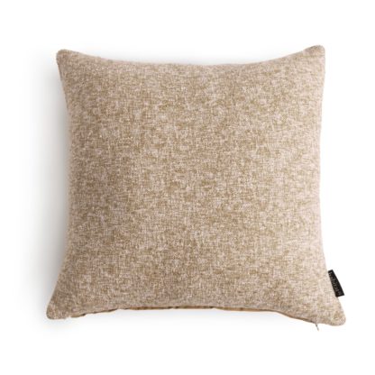 An Image of Habitat Boucle Handwoven Cushion - Neutral - 50x50cm