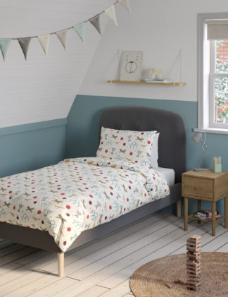 An Image of M&S Cotton Blend Quidditch Bedding Set