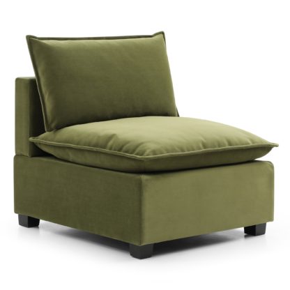 aab27b319b18ff483f9d9b63a23bc0c580794ff6684820cd0d6425953558ed3d.jpg An Image of Moda Velvet Modular Armless Chair Moda Velvet Navy