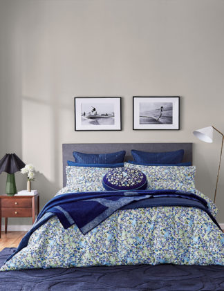 An Image of Ted Baker Pure Cotton Kaleidoscope Butterfly Duvet Cover