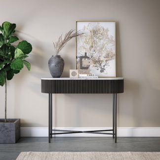 An Image of Kiera Console Table Black