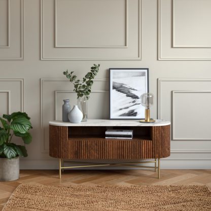 An Image of Kiera TV Stand Black