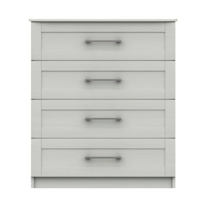 An Image of Ethan 4 Drawer Chest Grey
