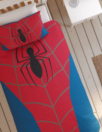 An Image of M&S Spider-Man™ Cotton Blend Bedding Set