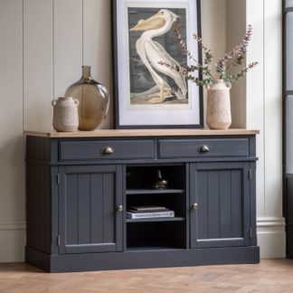 An Image of Elda Large Sideboard Black