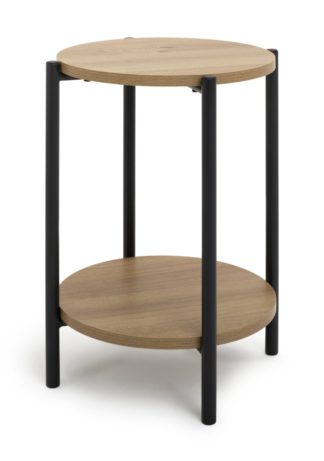 An Image of Habitat Loft Living Side Table - Oak