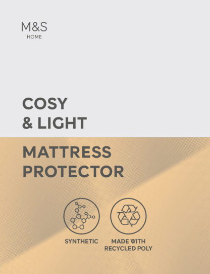 An Image of M&S Cosy & Light Mattress Protector